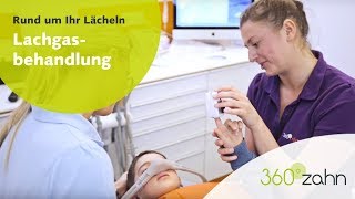 Lachgasbehandlung beim Zahnarzt  360°zahn [upl. by Sethrida295]