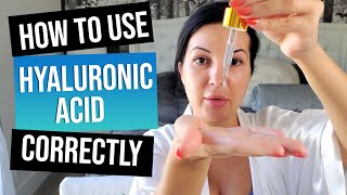 How to use Hyaluronic Acid serums correctly  Skincare by Fenya  Guidance to Glow [upl. by Yrohcaz]