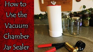 How to Use Mr Rains Jar Sealing Vacuum Chamber [upl. by Egamlat]