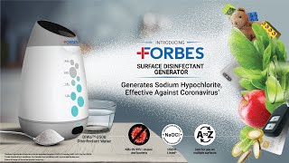 Forbes Surface Disinfectant Generator  DiWaTM 2500  Sodium Hypochlorite Generator [upl. by Fesuy]