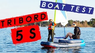 NEW INFLATABLE DINGHY How does the Tribord 5S compare to a traditional dinghy [upl. by Domenech]