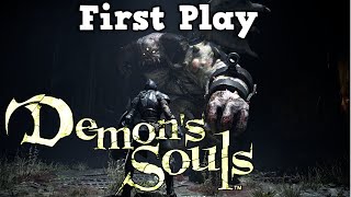 DEMONS SOULS REMAKE  FIRST PLAY part 1 [upl. by Neehs]