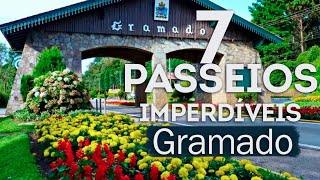 Conheça 7 PASSEIOS imperdíveis em GRAMADO  RS [upl. by Chong]