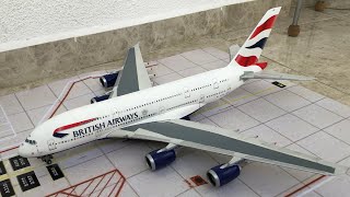 REVELL British Airways Airbus A380 “ASSEMBLY” [upl. by Starr]