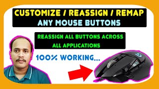 How to customize Reassign a Any Mouse Button In easy way  Customize Gaming Mouse 2020  Mouse M260 [upl. by Huggins]