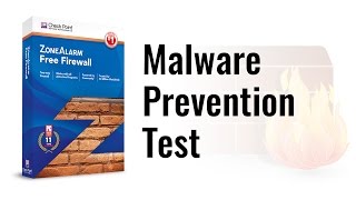 Zone Alarm Free Firewall Malware Prevention test [upl. by Atnahs]