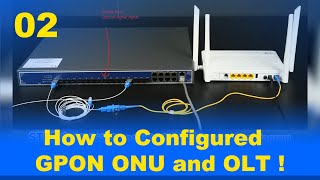 How to Configured GPON ONU and OLT Such asBT762XR amp BTPON OLT [upl. by Atinas]