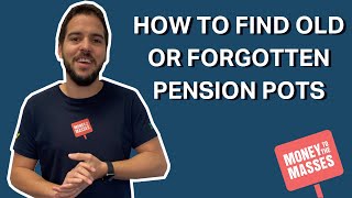 How to find old or forgotten pension pots [upl. by Thorman788]