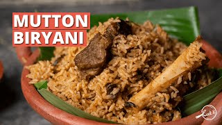 Mutton Biryani Recipe  Traditional Seeraga Samba Mutton Biryani  Easy Mutton Biryani  Cookd [upl. by Chretien198]