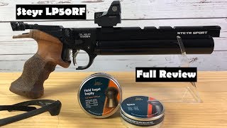 Luftpistole Steyr LP50RF  Full Review [upl. by Acenahs]