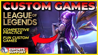 League Of Legends Lobby Guide How To Setup A Custom Match [upl. by Tobin]