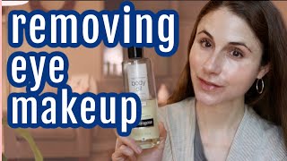 10 tips for EYE MAKEUP REMOVAL Dr Dray [upl. by Barty286]