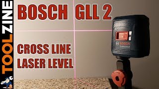 Bosch GLL 2 Cross Line Laser Level Review [upl. by Elboa]