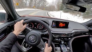 2022 Acura MDX ASpec  POV Driving Impressions [upl. by Nelli496]