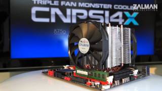 Zalman CPU Cooler CNPS14X [upl. by Eveam]