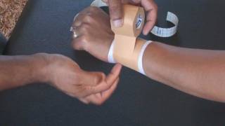 Taping to Stabilise Your Painful Wrist [upl. by Mahsih215]