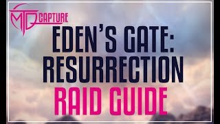 EDENS GATE RESURRECTION E1N RAID GUIDE [upl. by Ddene323]