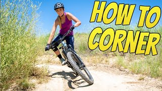 How To Corner A Mountain Bike  Better Flat Turns In 1 Day [upl. by Mcgee855]