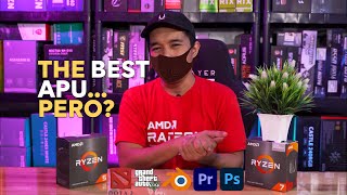 AMD RYZEN 7 5700G BEST APU pero SULIT Ba ft 5700G vs 5600X vs 4350G Gaming amp Production Benchmark [upl. by Jerroll26]