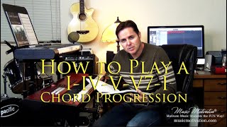 How to Play a IIVVV7I Chord Progression on the Piano and improvise with it by Jerald Simon [upl. by Fortier]