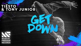 Tiësto amp Tony Junior  Get Down Official Visualizer [upl. by Leibrag263]