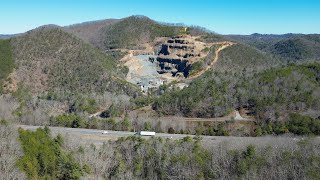 F amp M Quarry Austinville Virginia [upl. by Newsom69]