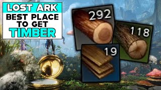 LOST ARK BEST PLACE TO GET TIMBER [upl. by Koressa69]