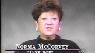 1995 810 Norma McCorvey on Nightline [upl. by Salangi971]