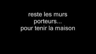 les murs porteursFlorent Pagny paroles [upl. by Seldun]