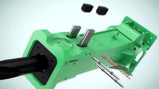 Introducing the Montabert V6000 Hydraulic Breaker [upl. by Latreece]