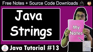 Java Tutorial Introduction to Strings [upl. by Camp337]