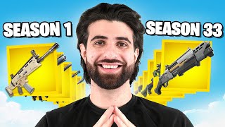 Ranking the BEST Weapon from EVERY Fortnite Season [upl. by Petronia]