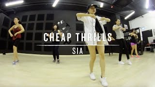 Cheap Thrills Sia  Step Choreography [upl. by Tobey]