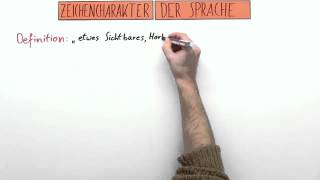 Das Zeichenmodell von Saussure  Deutsch  Sprache und Kommunikation [upl. by Nilecoj75]