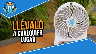 VENTILADOR USB RECARGABLE  ¡Tienes que comprarlo [upl. by Coltin]