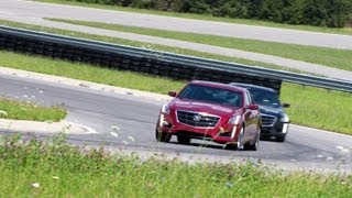 2014 Cadillac CTS VSport  Track Tested in Michigan [upl. by Esihcoc645]