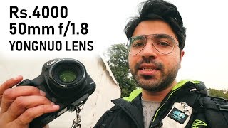 Rs4000 Yongnuo 50mm f18 Lens Review Photography Vlog [upl. by Maureene645]