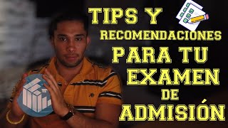 Cómo Estudiar para el Examen de Admisión  Tips y Recomendaciones  EXANIII Ceneval [upl. by Ennaegroeg]