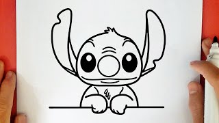 COME DISEGNARE STITCH [upl. by Rashida]