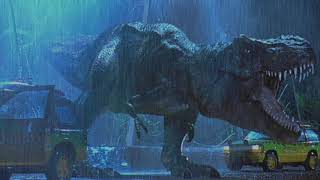 1 hour SFX Sound Effects  TRex Tyrannosaurus Rex roars from Jurassic Park [upl. by Atniuq]