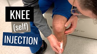 Knee Injection Steroid Technique Blind Anterolateral Approach [upl. by Mae]