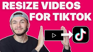 How to Resize Videos for TikTok Online [upl. by Hollerman]