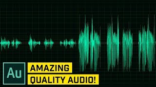 Make Your Audio and Voice Sound Better – Audition CC Tutorial [upl. by Korella]