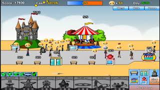 Flonga Amuse Park Flash Game Gameplay [upl. by Waynant]