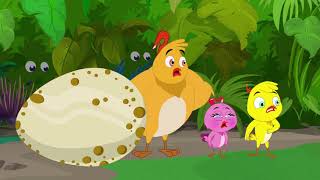 Eena Meena Deeka  Golden Egg  Funny Cartoon Compilation  Cartoons for Children [upl. by Fredella992]