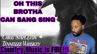 FIRST COUNTRY SONG REACTION FROM A NONCOUNTRY FAN  CHRIS STAPLETON  TENNESSEE WHISKEY Audio [upl. by Yelrac]