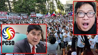 REBELASYON NI TULFO MAY LOTTO WINNER 20 BESES NANALO SA 1 BUWAN PALPAK DAW ANG MGA PRAYER RALLY [upl. by Ecinert]