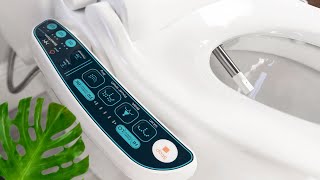 BidetMate BM2000PE Series Electric Bidet Heated Smart Toilet Seat bidet bidetmate smartseat [upl. by Oznole]