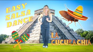 EASY Salsa Dance for Kids  Mexico in May  La Cucaracha  Brain Breaks for Kids [upl. by Eiramlatsyrk]