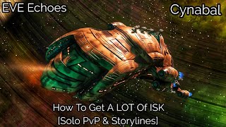 EVE Echoes  How To Get Rich Combat Guide  Solo PvP amp Storyline Missions  Cynabal [upl. by Ahsirt]